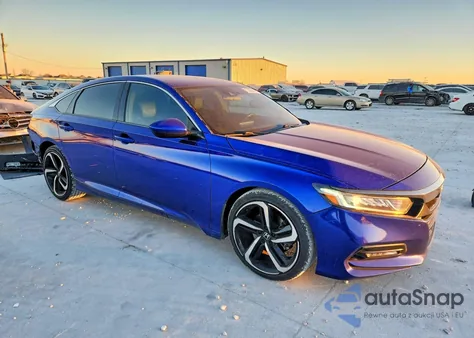 2018 Honda Accord Sport из США, поврежденный, VIN 1HGCV1F37JA220125